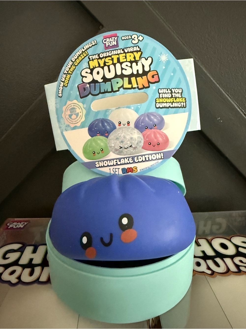HOBBY LOBBY Mystery Squishy Dumpling - Purple Snowflake Edition